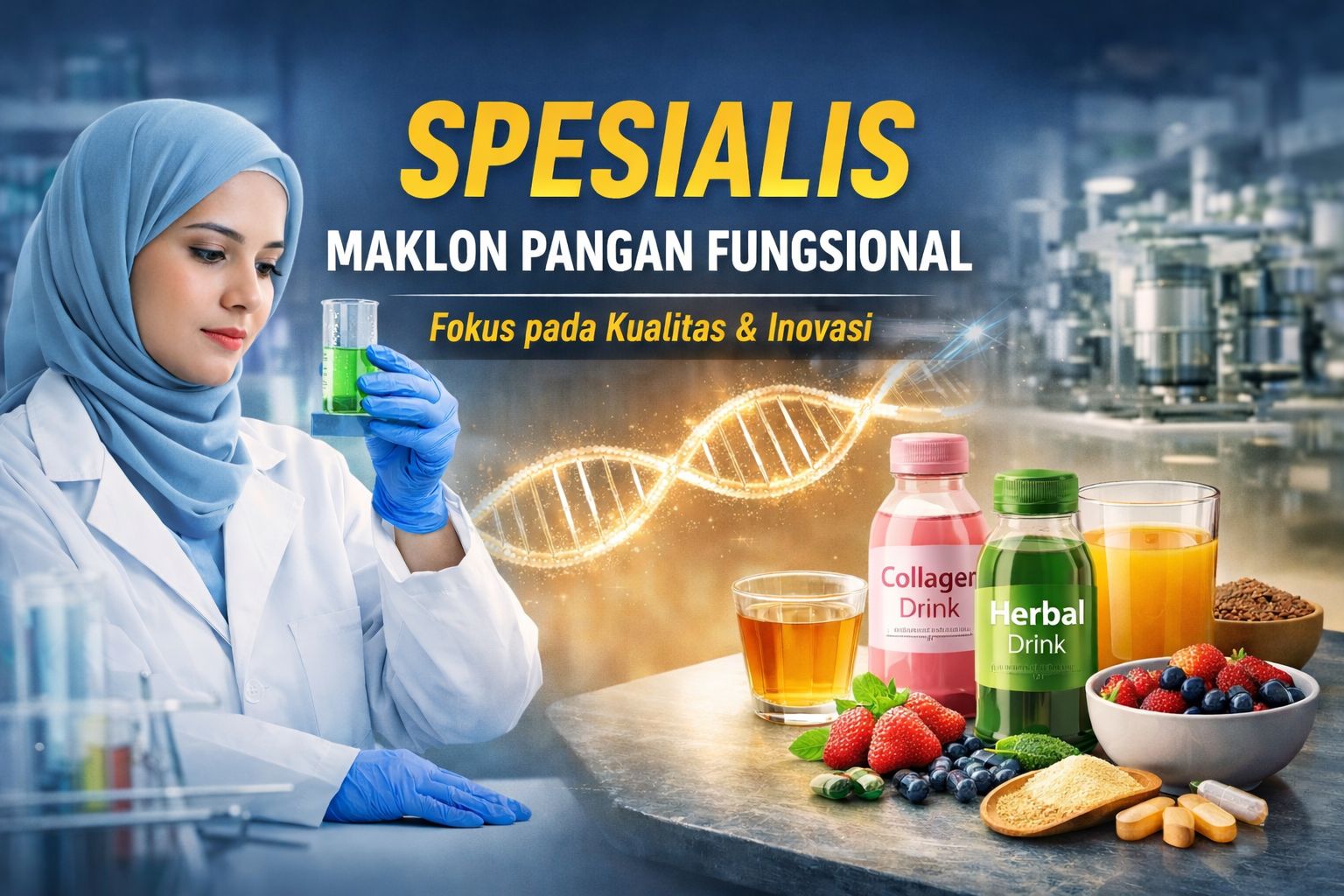 Mengapa Memilih Spesialis? Komitmen Nutrafood sebagai Ahli Maklon Pangan Fungsional
