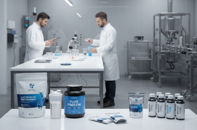 Mulai Maklon Sport Nutrition dengan MOQ Terjangkau