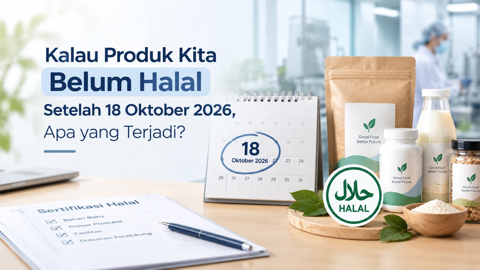 Kalau Produk Kita Belum Halal Setelah 18 Oktober 2026, Apa yang Terjadi?